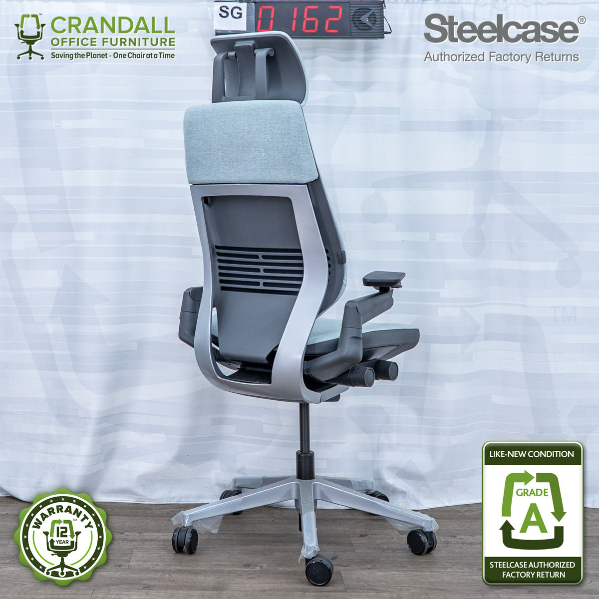 SG-0162 - Steelcase Gesture with Headrest - Grade A
