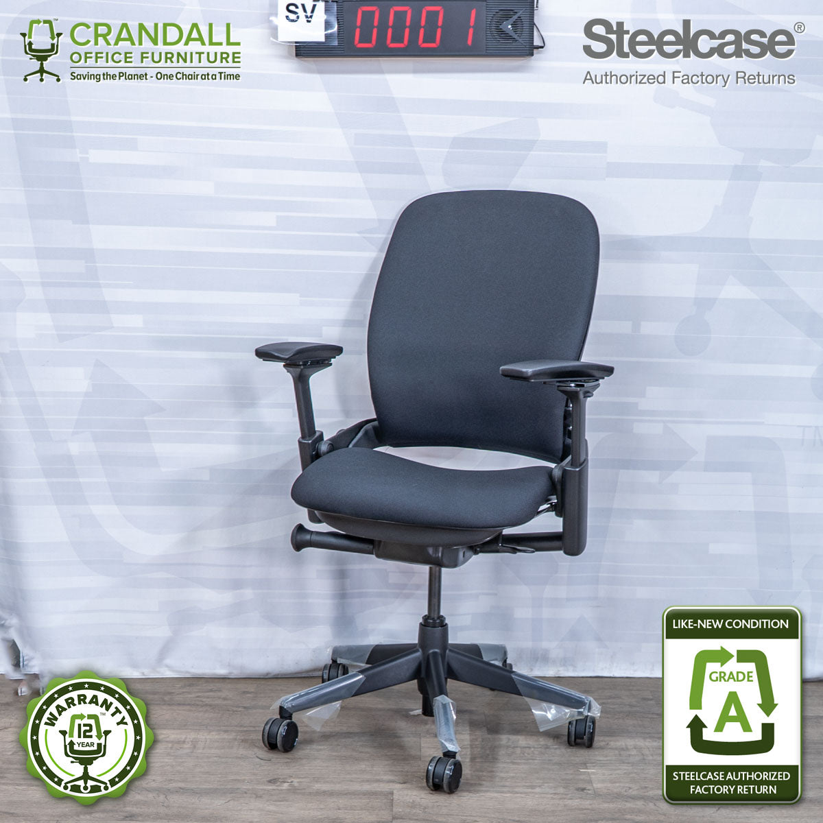 SL-0001 - Steelcase V2 Leap - Grade A