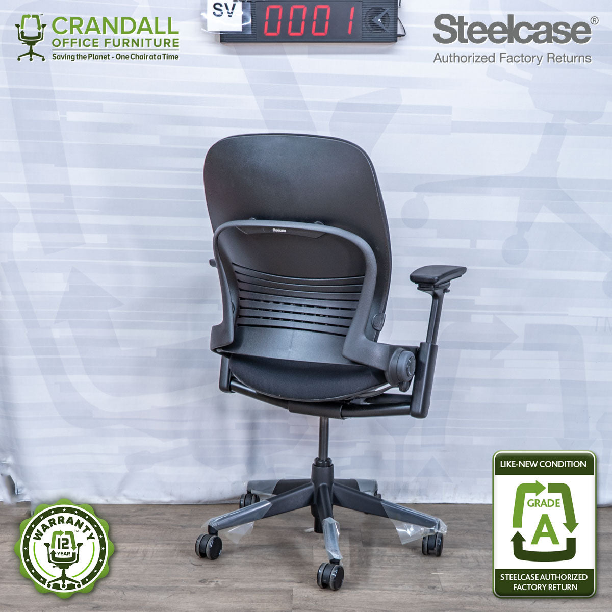 SL-0001 - Steelcase V2 Leap - Grade A