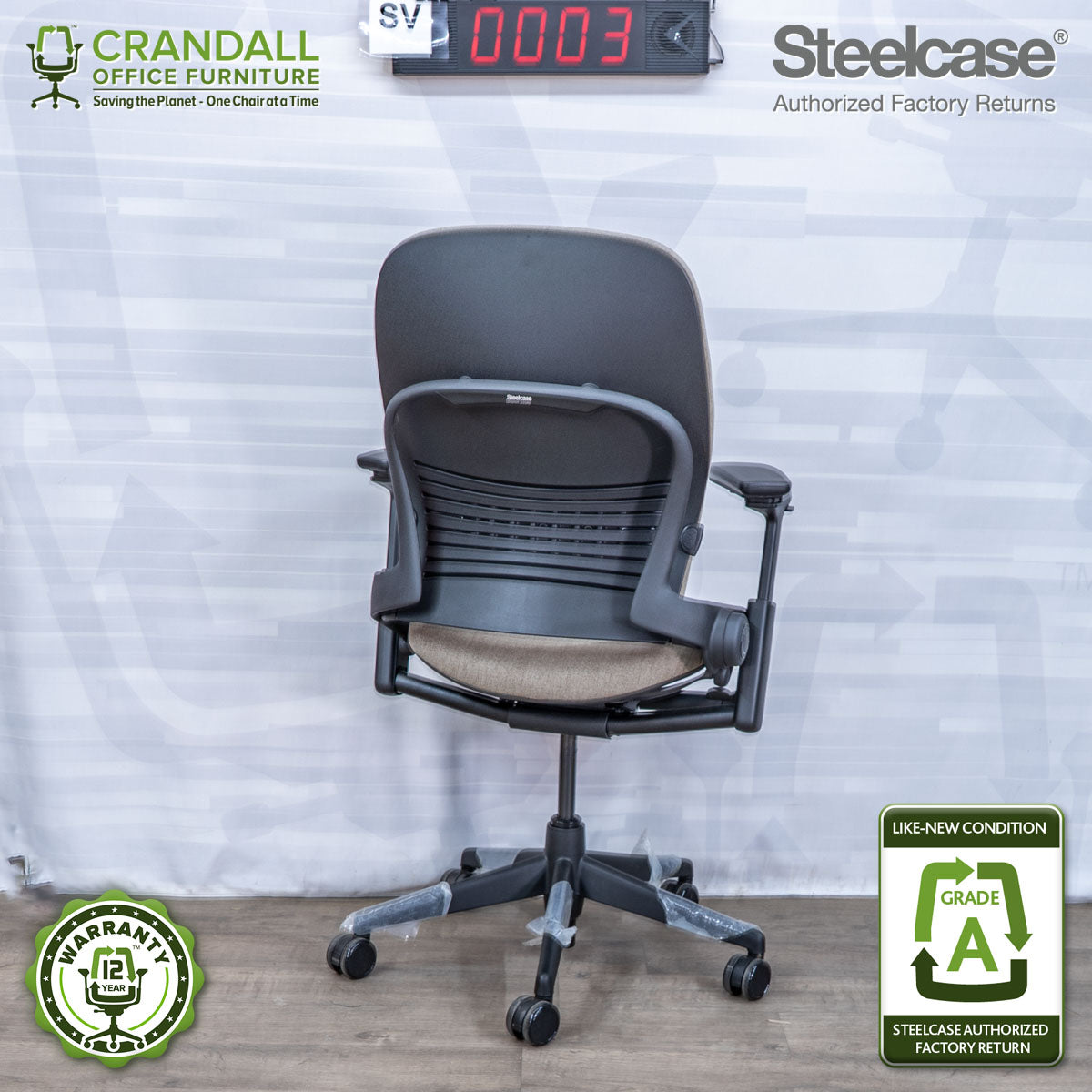 SL-0003 - Steelcase V2 Leap - Grade A