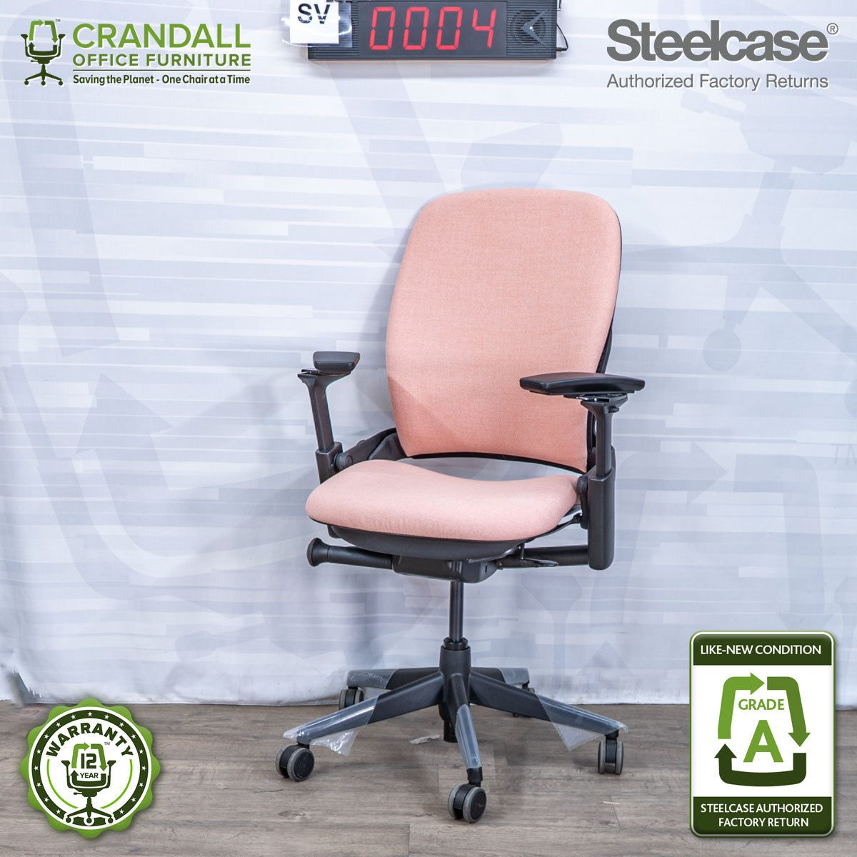 SL-0004 - Steelcase V2 Leap - Grade A