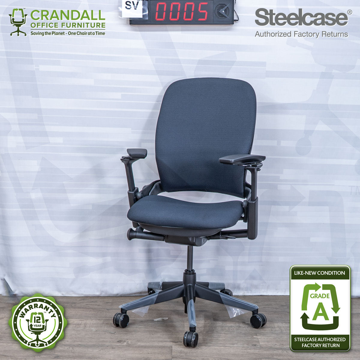 SL-0005 - Steelcase V2 Leap - Grade A