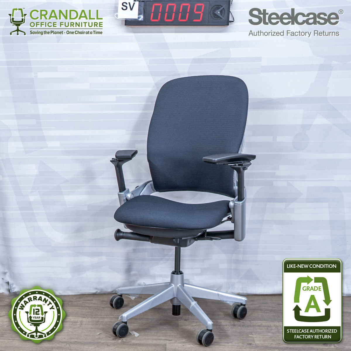 SL-0009 - Steelcase V2 Leap - Grade A