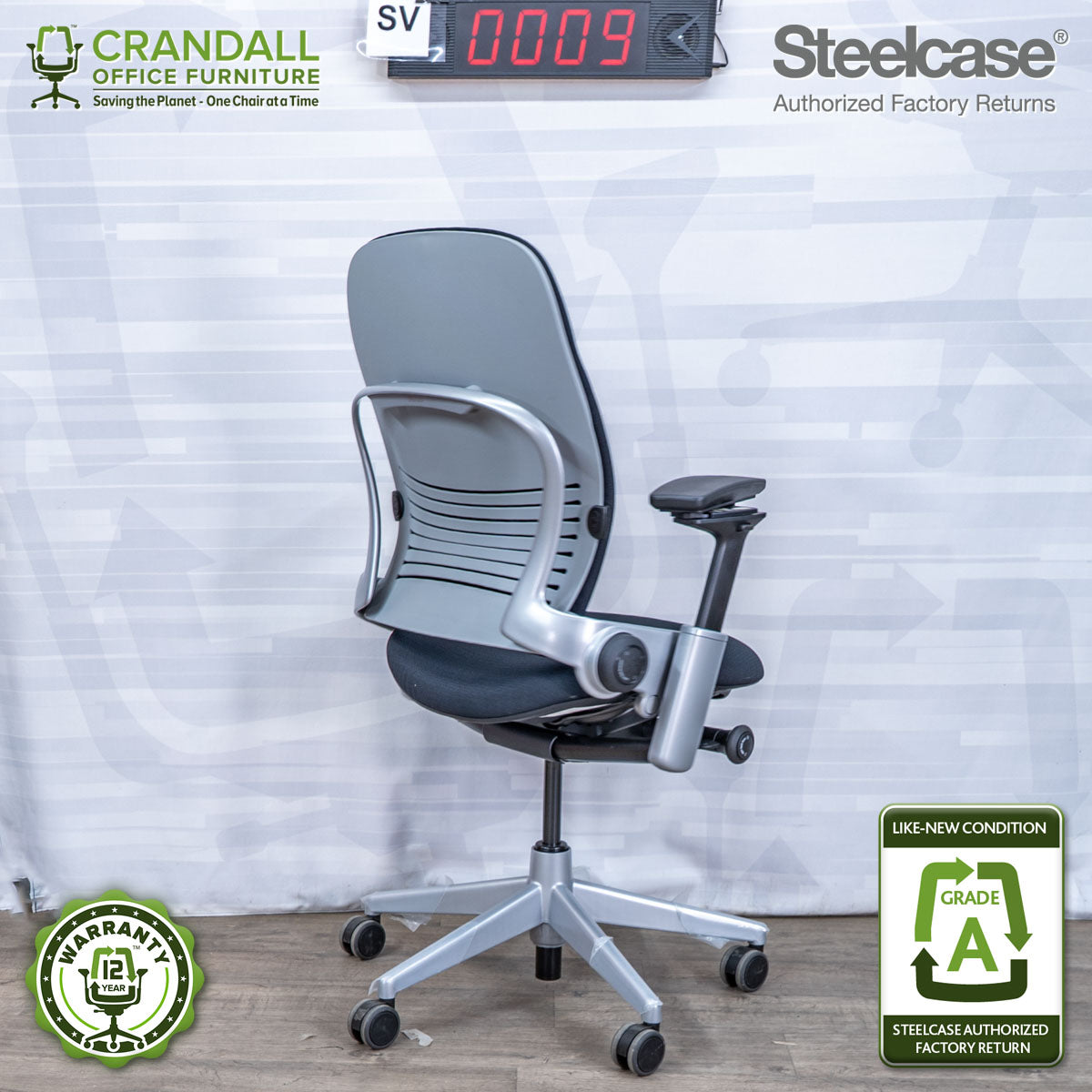 SL-0009 - Steelcase V2 Leap - Grade A