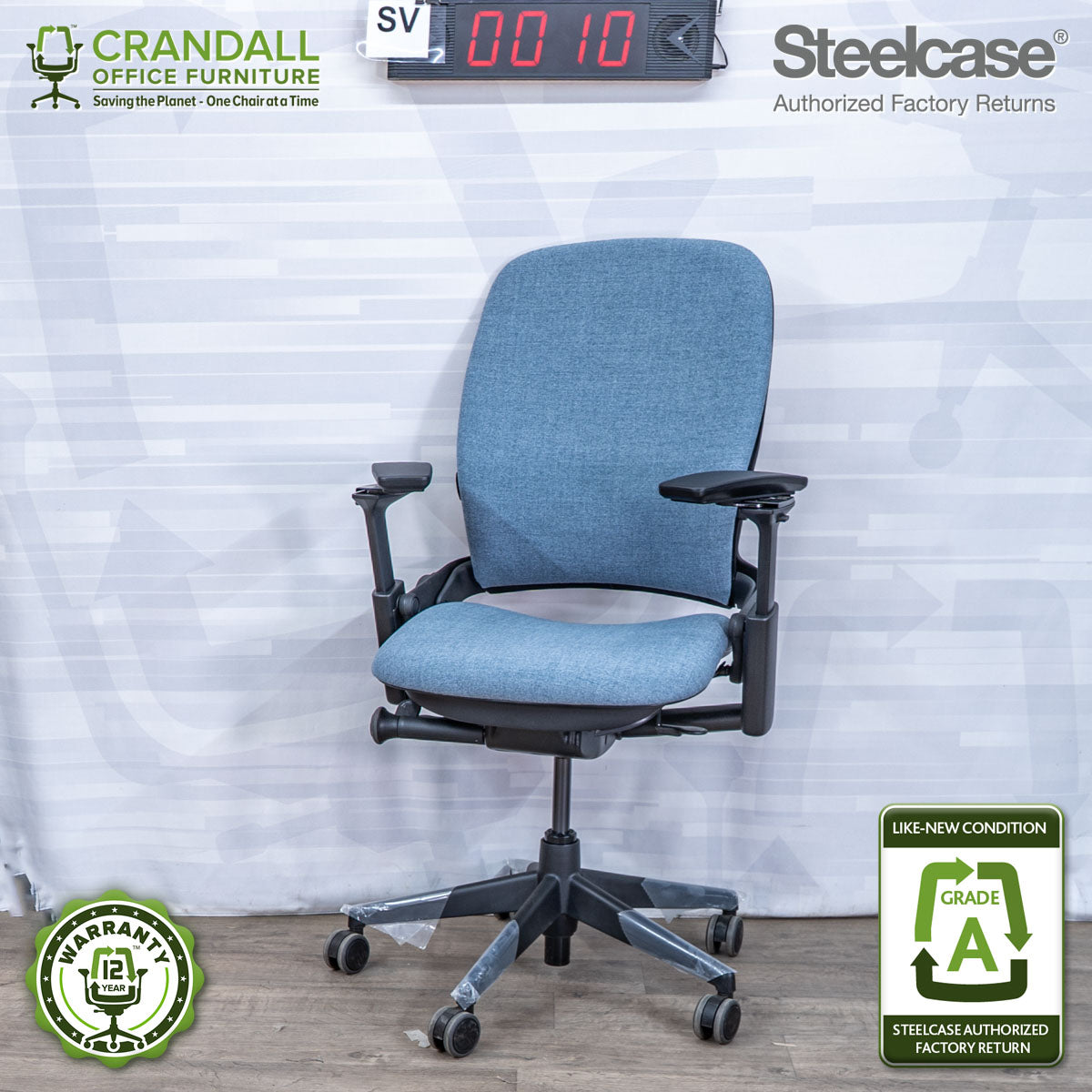 SL-0010 - Steelcase V2 Leap - Grade A