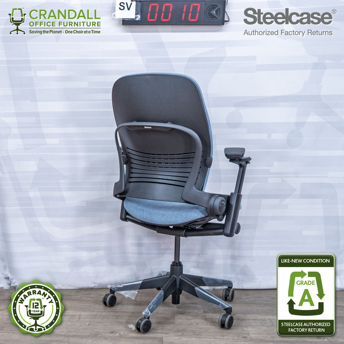 SL-0010 - Steelcase V2 Leap - Grade A