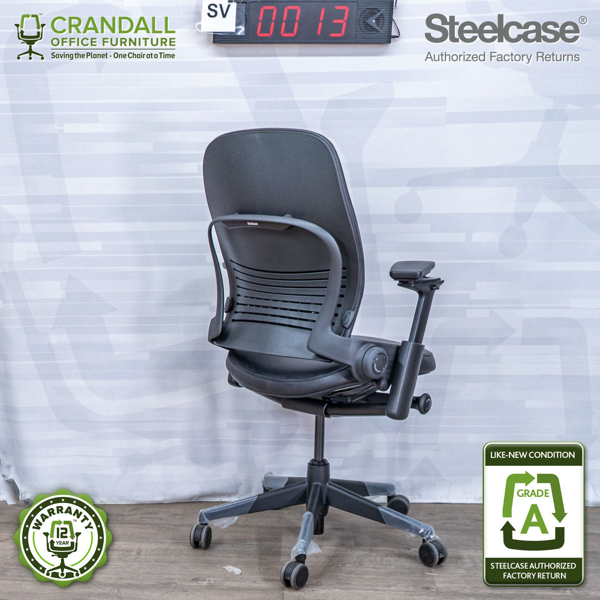 SL-0013 - Steelcase V2 Leap - Grade A