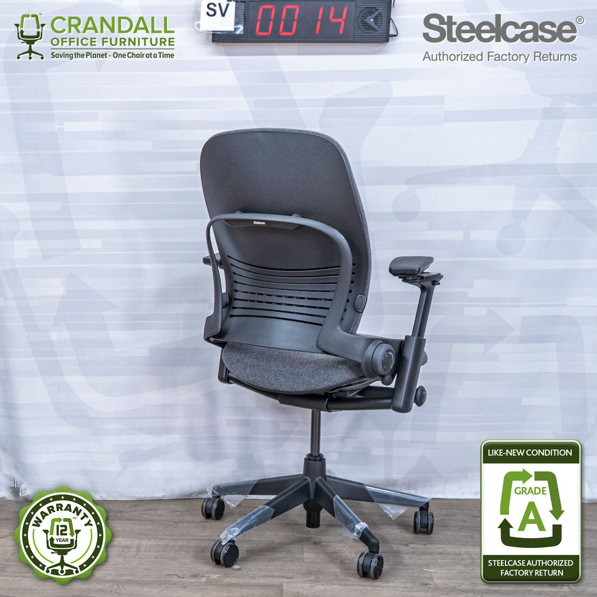 SL-0014 - Steelcase V2 Leap - Grade A