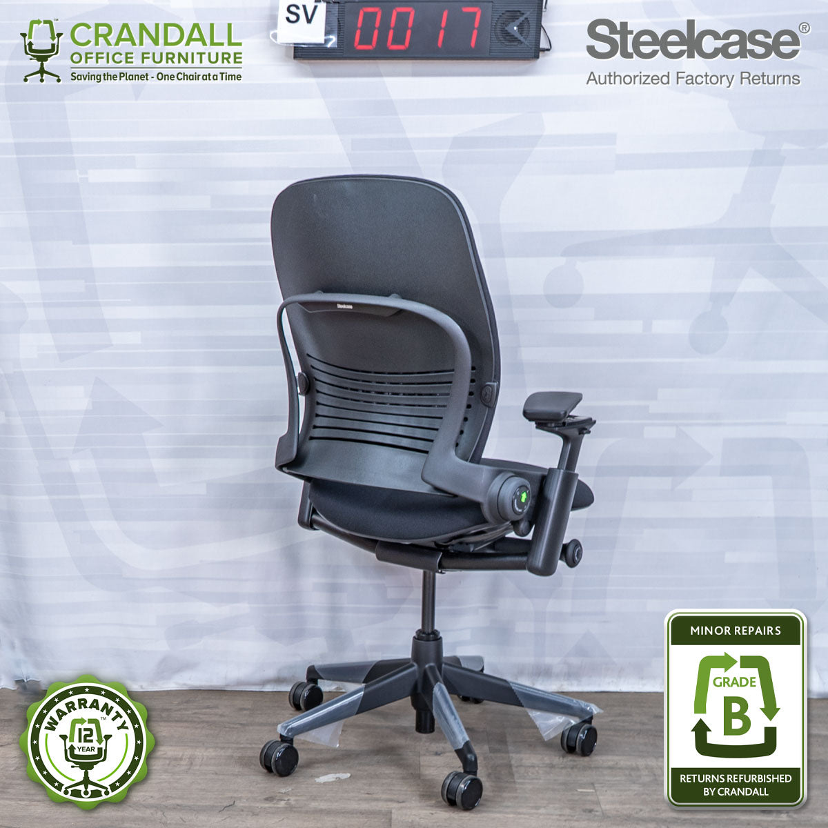 SL-0017 - Steelcase V2 Leap - Grade B