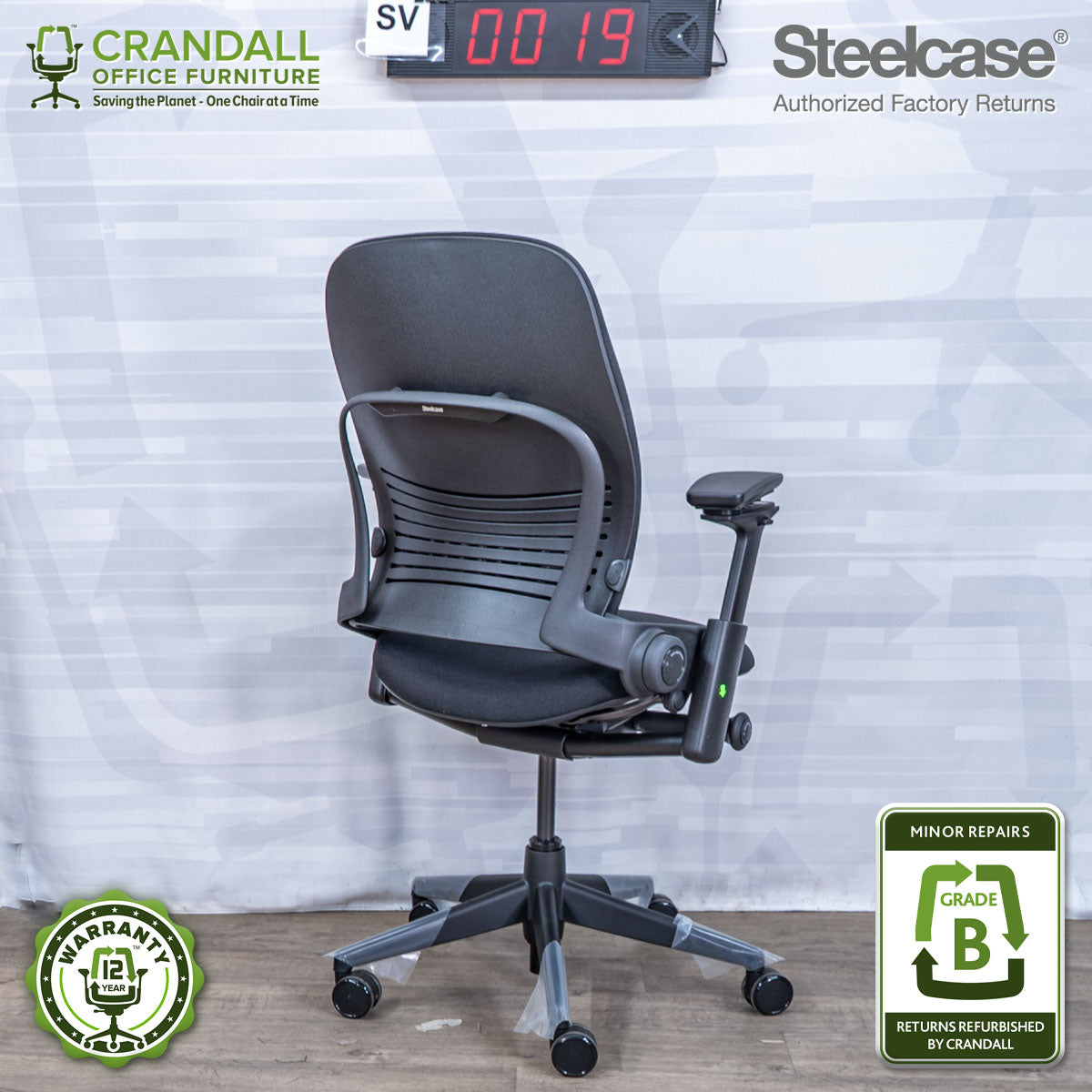 SL-0019 - Steelcase V2 Leap - Grade B
