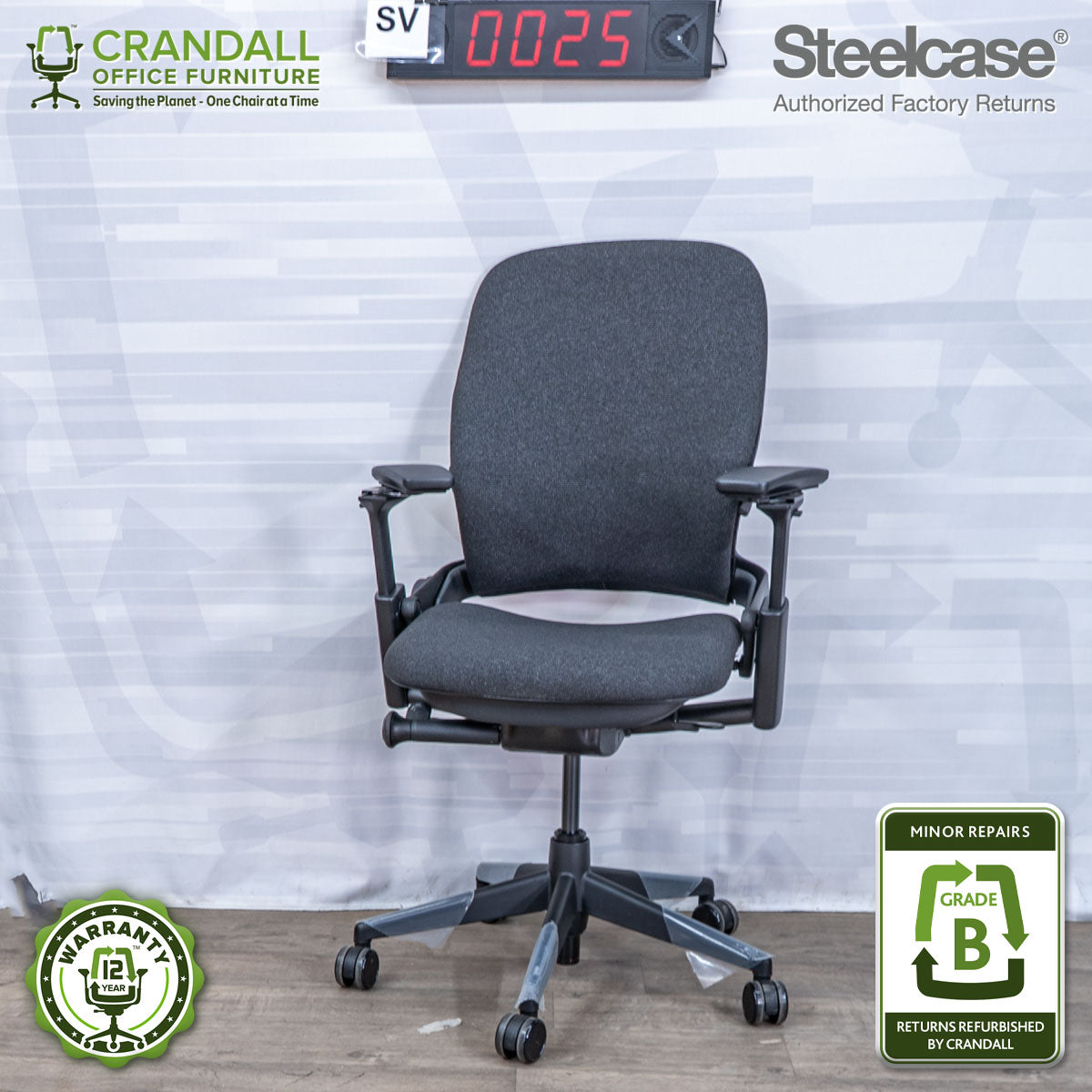 SL-0025 - Steelcase V2 Leap - Grade B