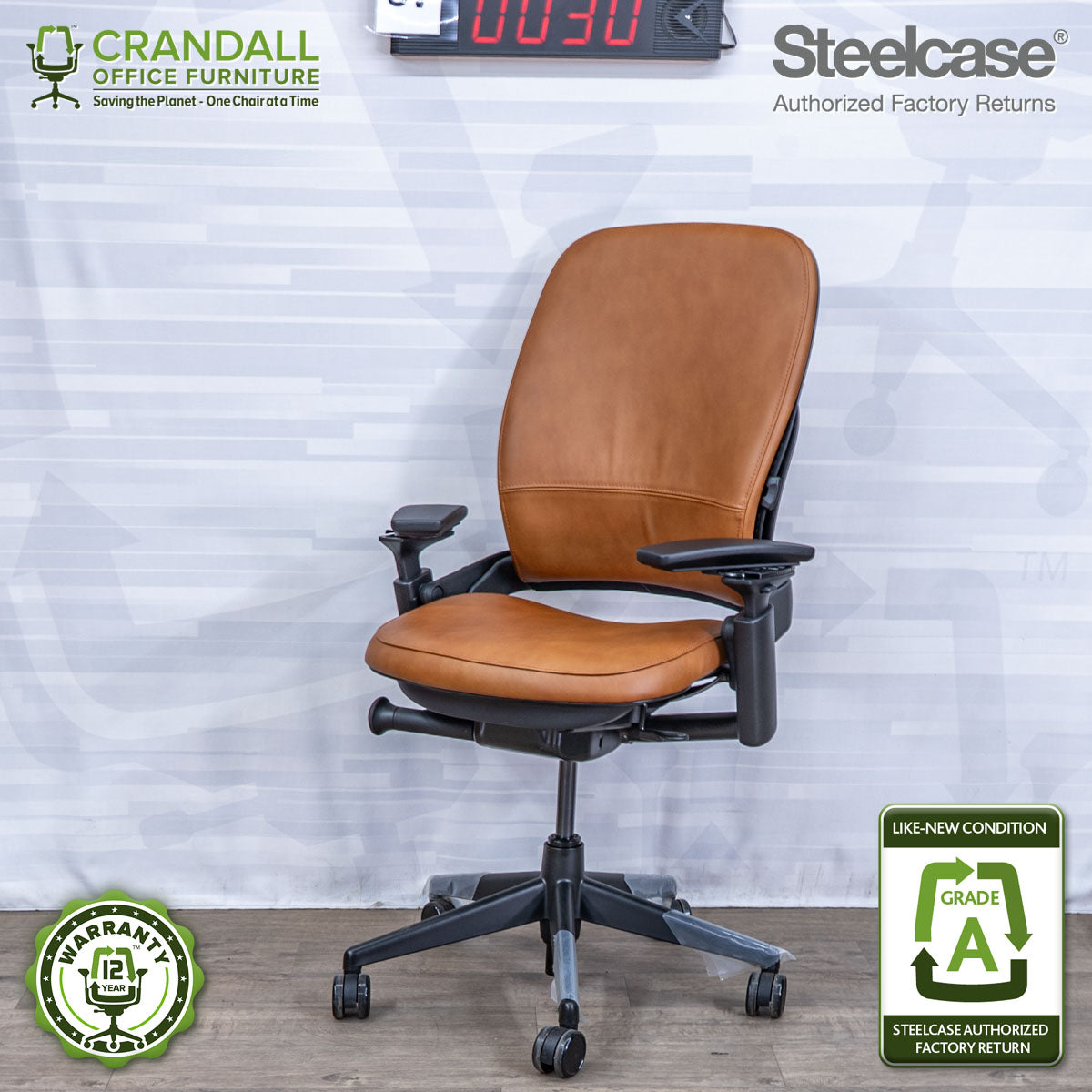 SL-0030 - Steelcase V2 Leap - Grade A