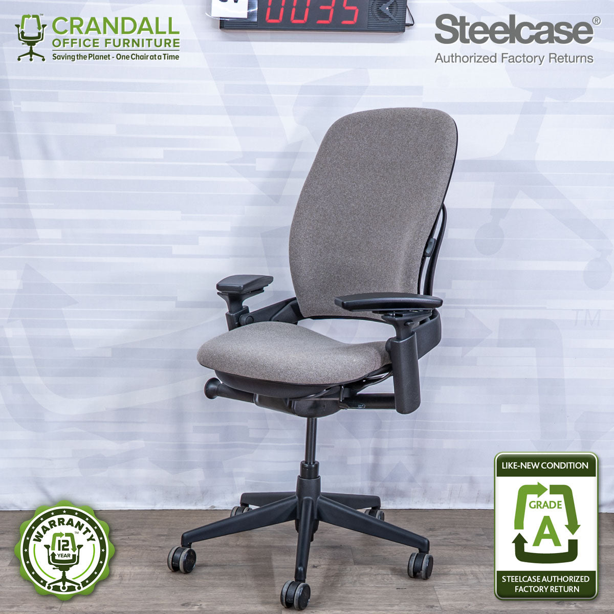 SL-0035 - Steelcase V2 Leap - Grade A