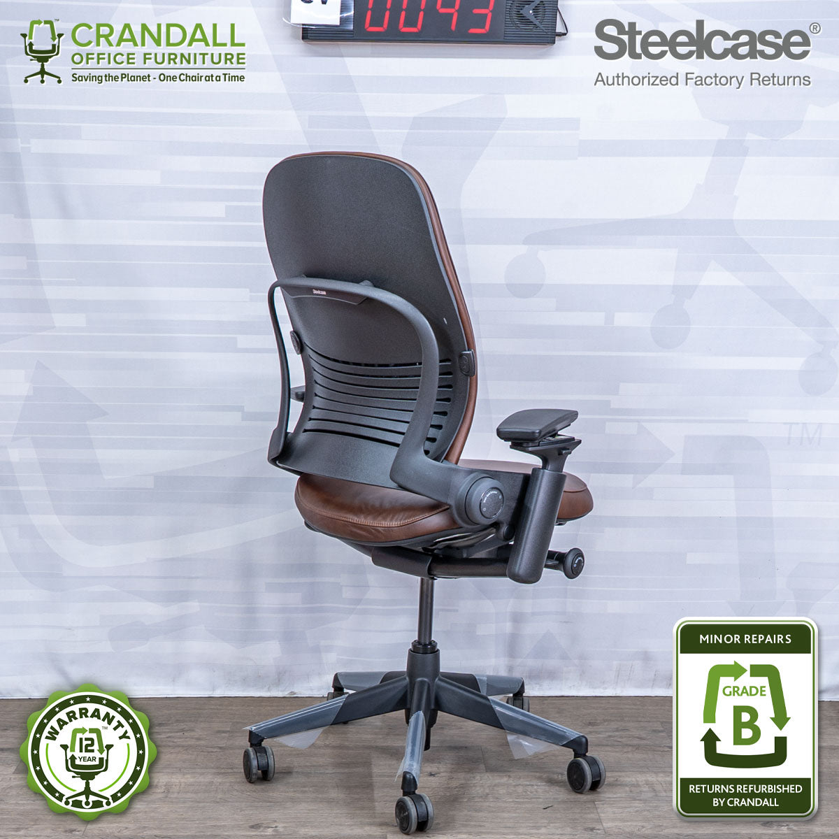 SL-0043 - Steelcase V2 Leap - Grade B