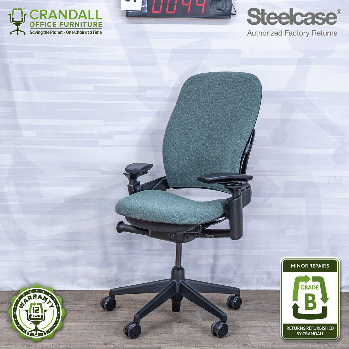 SL-0044 - Steelcase V2 Leap - Grade B