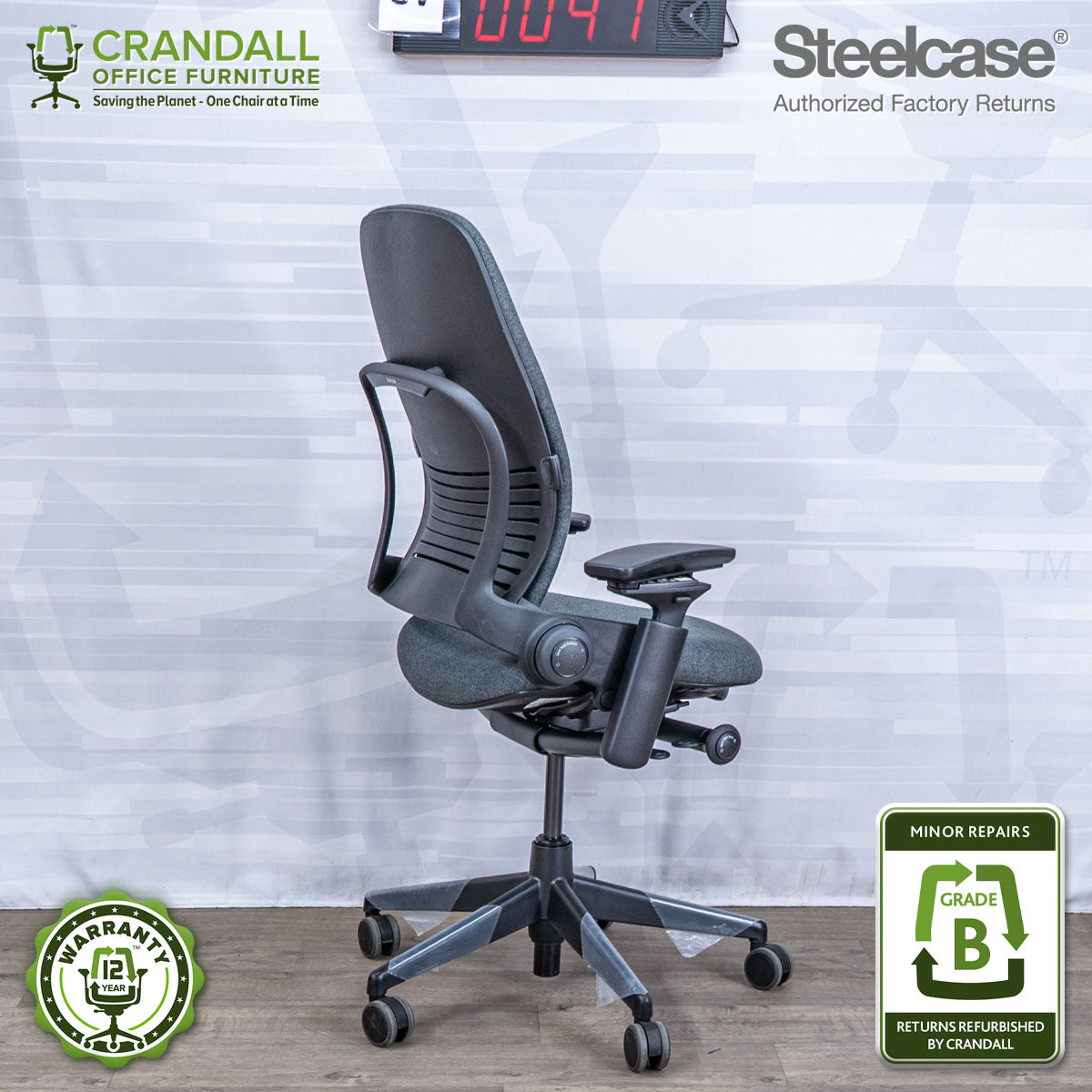 SL-0047 - Steelcase V2 Leap - Grade B