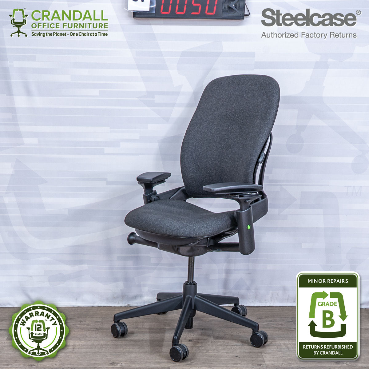 SL-0050 - Steelcase V2 Leap - Grade B
