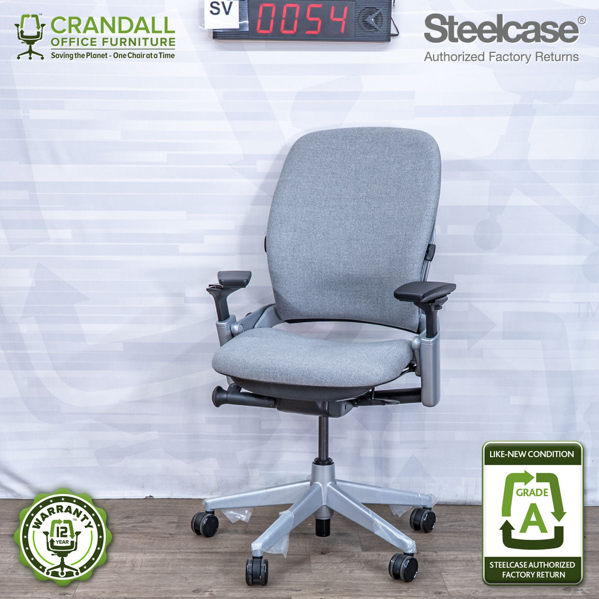SL-0054 - Steelcase V2 Leap - Grade A