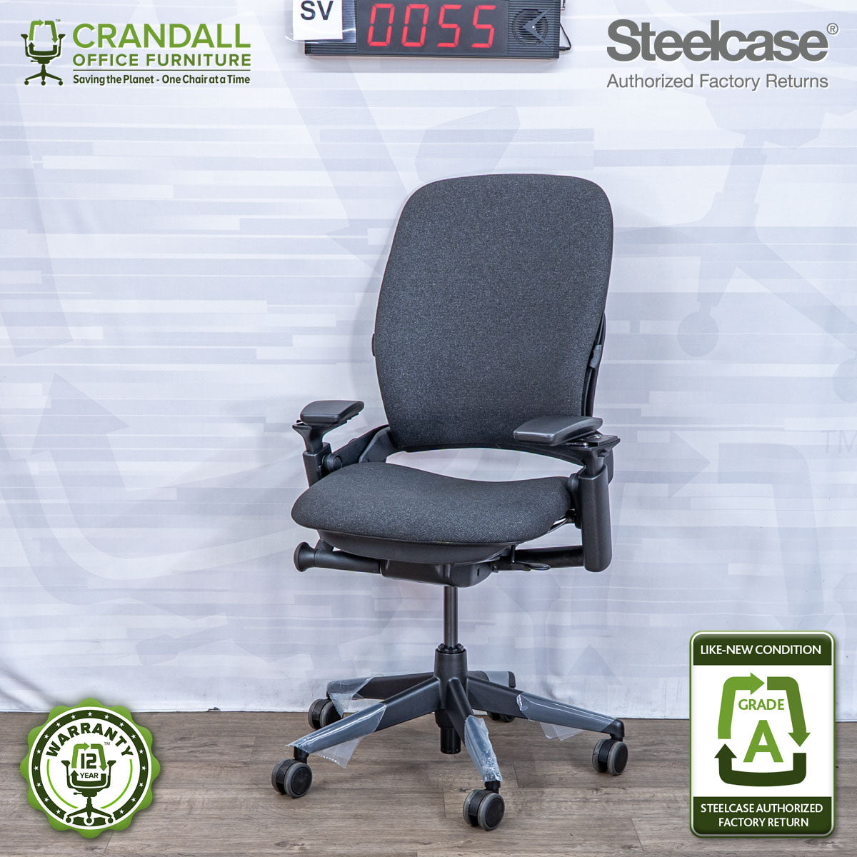 SL-0055 - Steelcase V2 Leap - Grade A