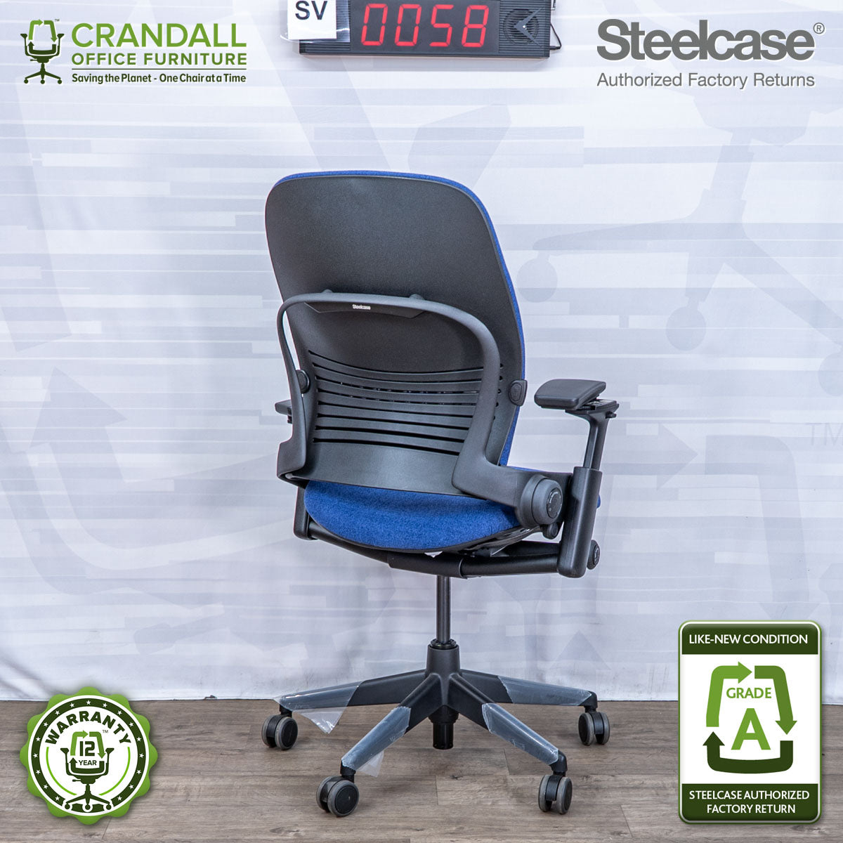 SL-0058 - Steelcase V2 Leap - Grade A