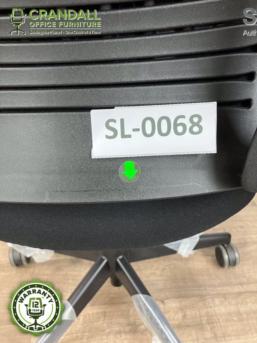 SL-0068 - Steelcase V2 Leap with Headrest - Grade B
