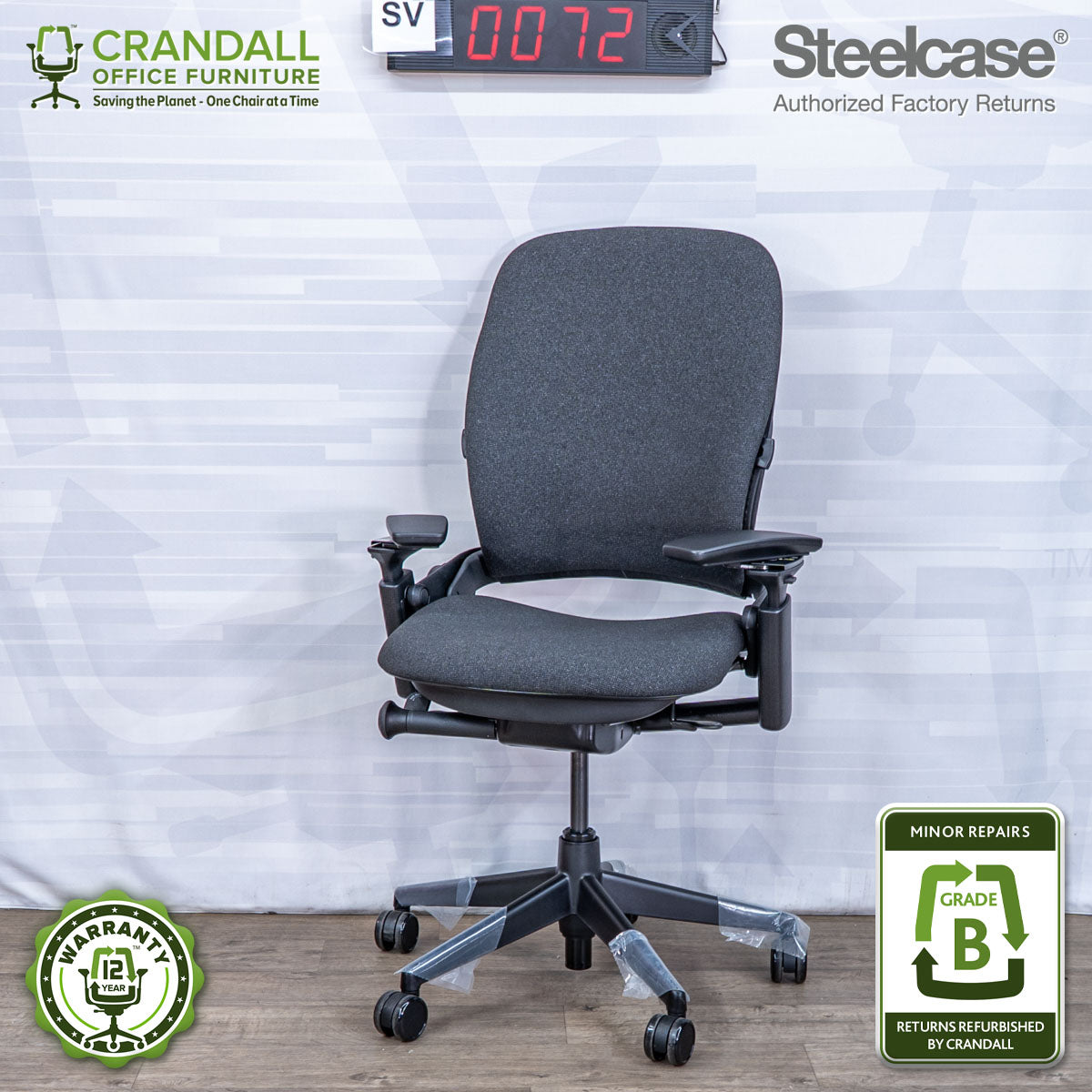 SL-0072 - Steelcase V2 Leap - Grade B