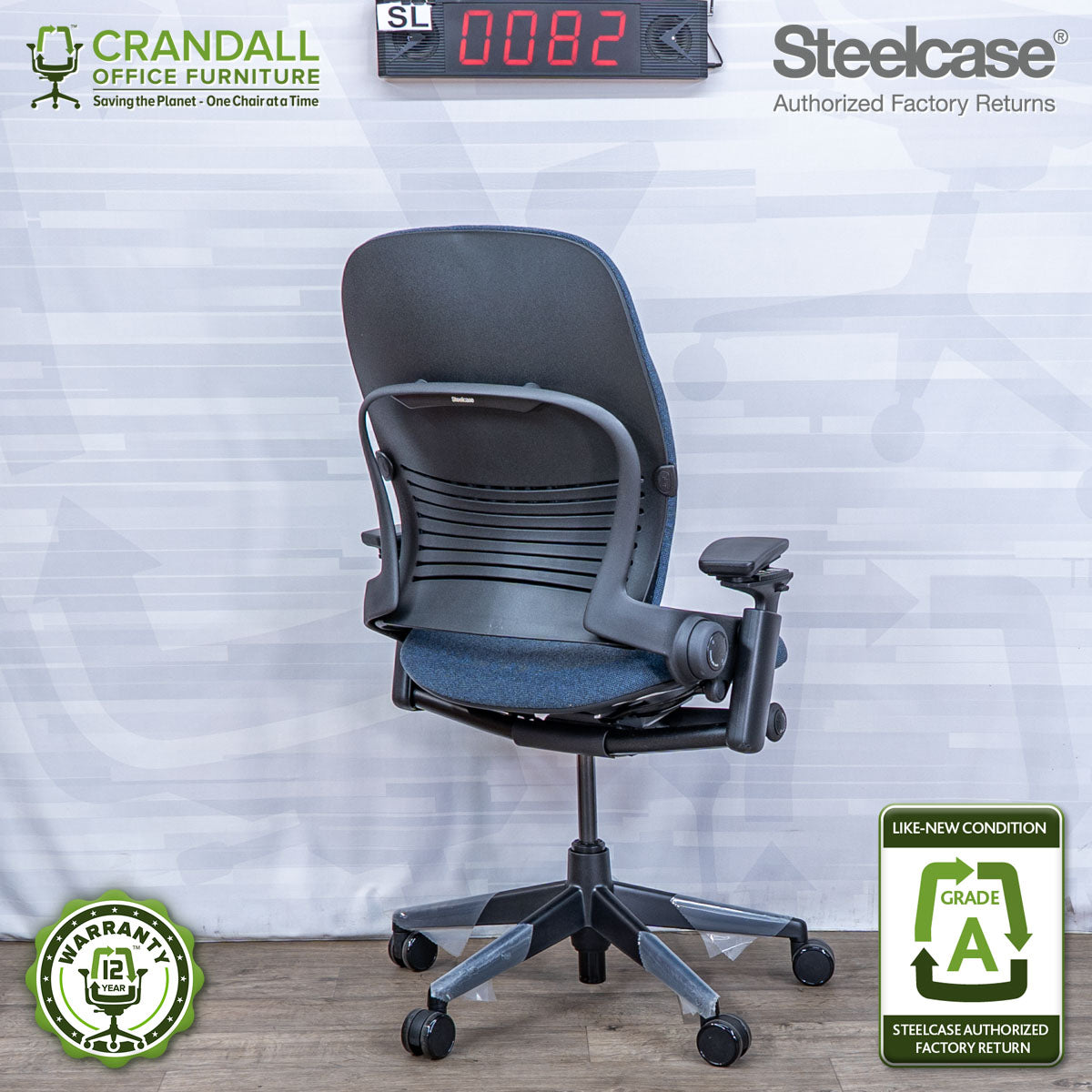 SL-0082 - Steelcase V2 Leap - Grade A