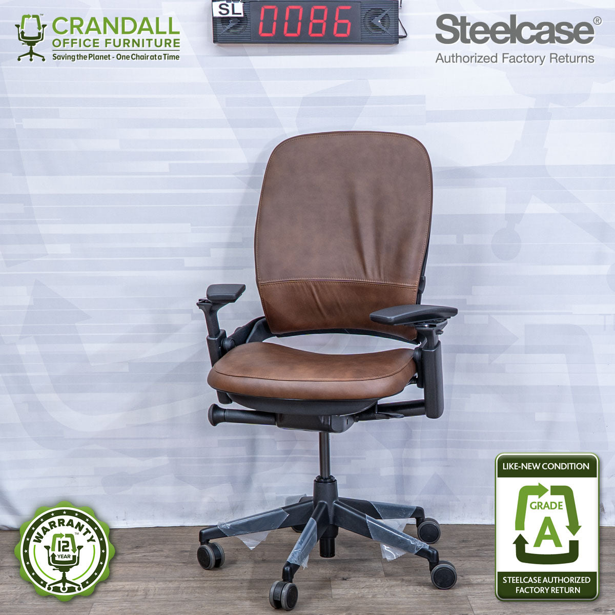 SL-0086 - Steelcase V2 Leap - Grade A