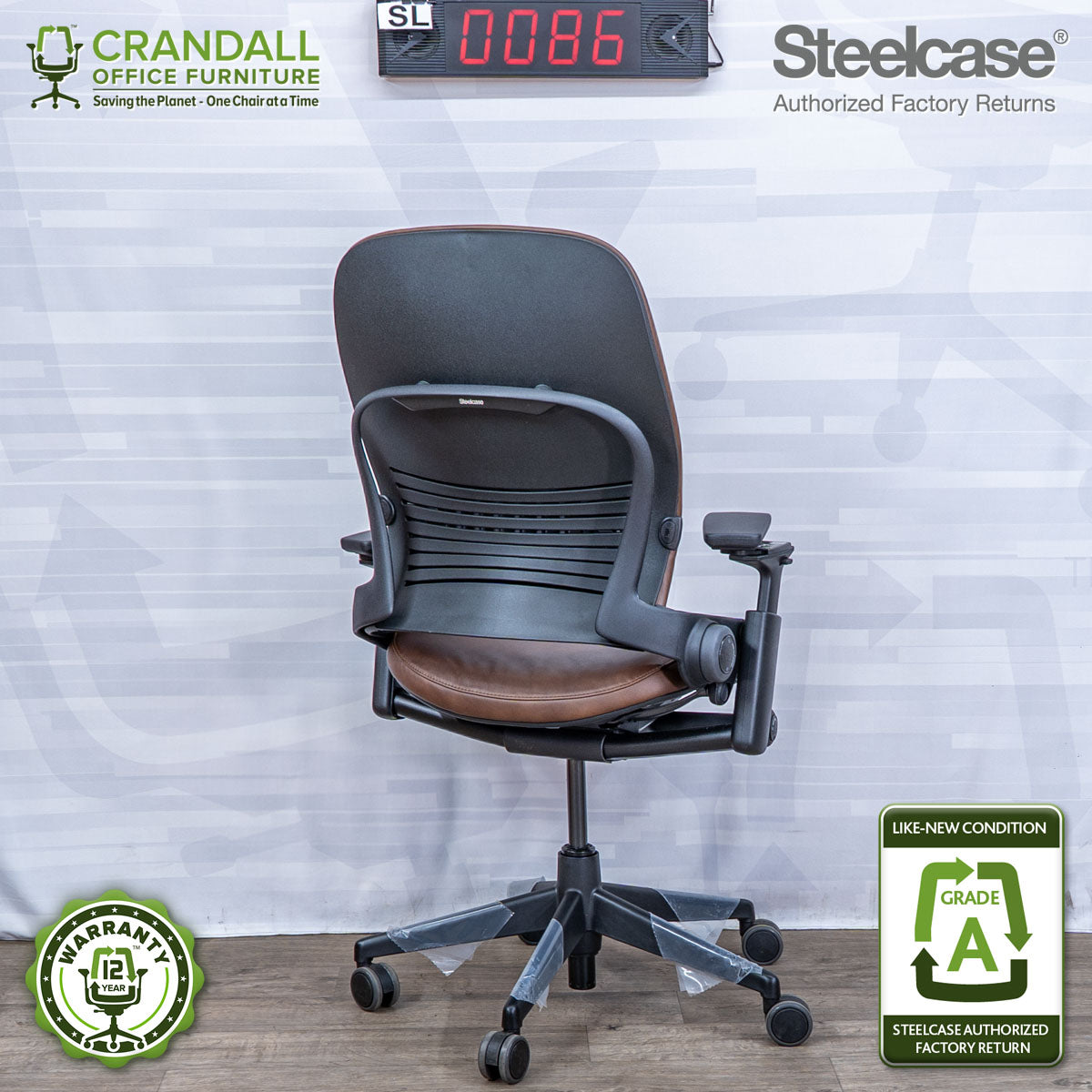 SL-0086 - Steelcase V2 Leap - Grade A
