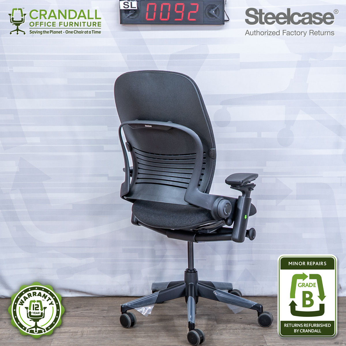 SL-0092 - Steelcase V2 Leap - Grade B