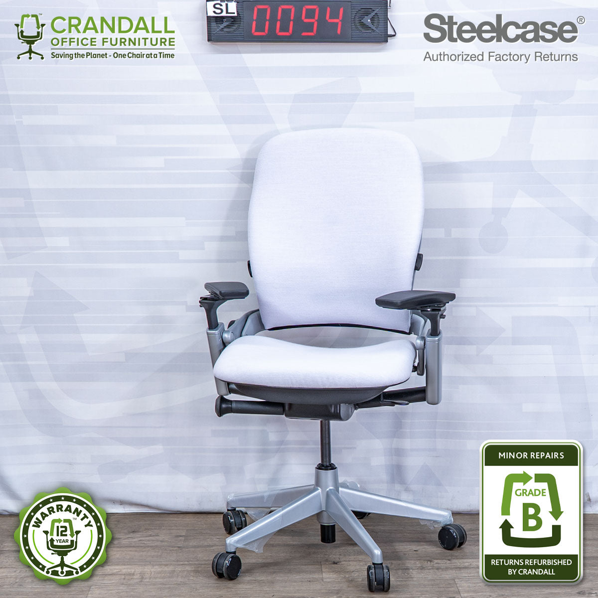 SL-0094 - Steelcase V2 Leap - Grade B