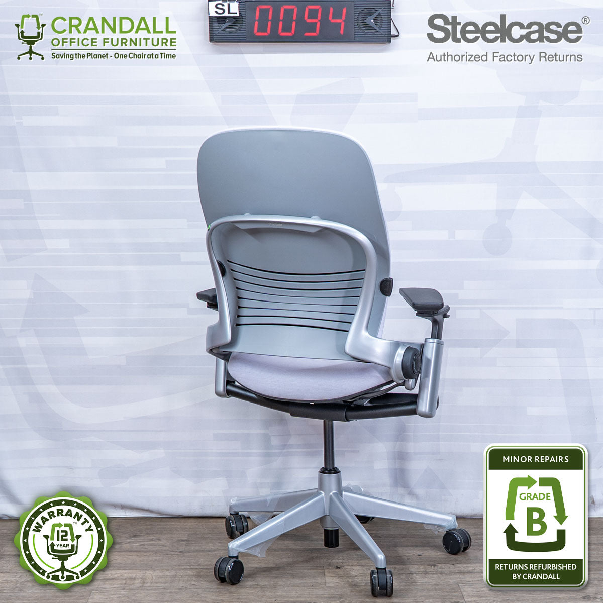 SL-0094 - Steelcase V2 Leap - Grade B
