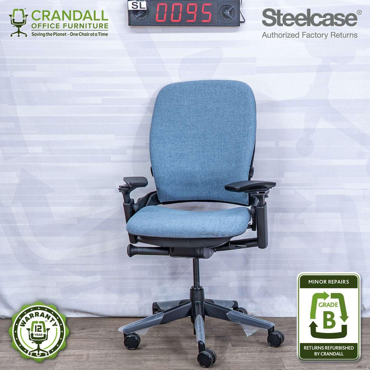 SL-0095 - Steelcase V2 Leap - Grade B