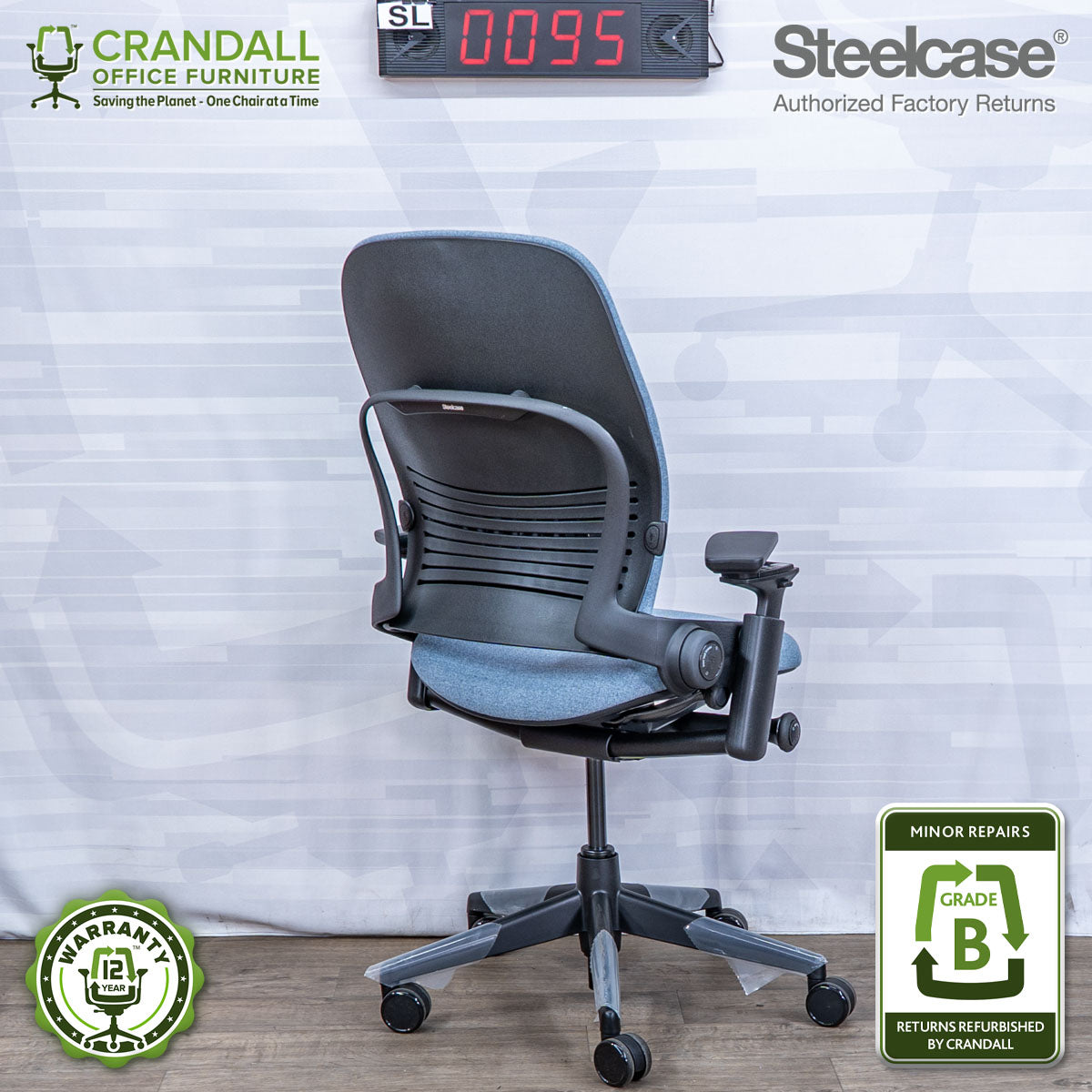 SL-0095 - Steelcase V2 Leap - Grade B