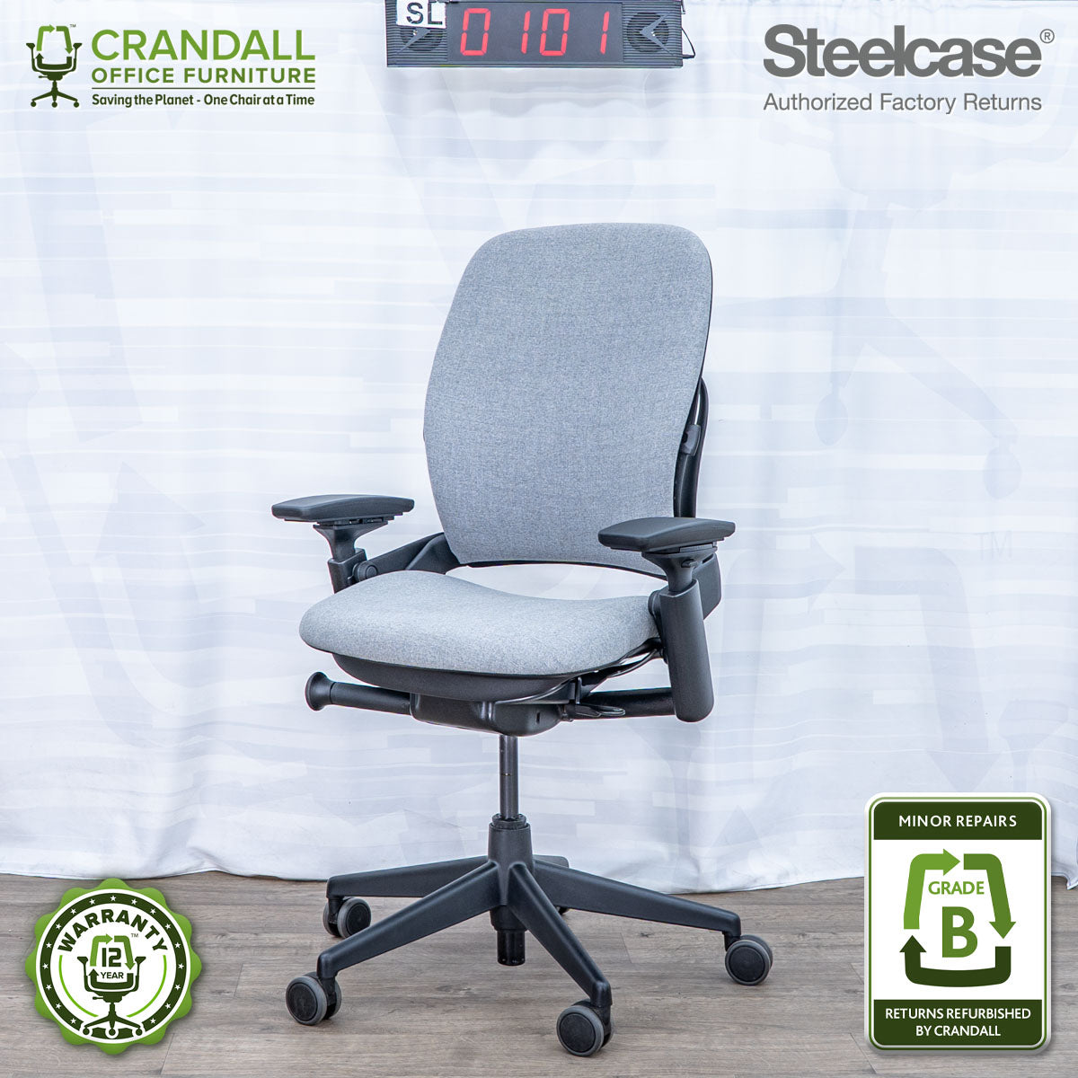 SL-0101 - Steelcase V2 Leap - Grade B