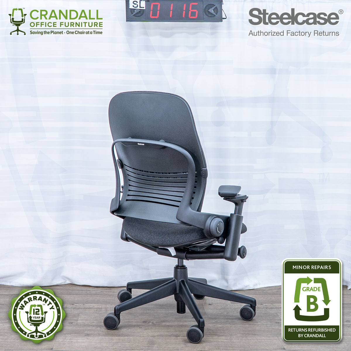 SL-0116 - Steelcase V2 Leap - Grade B