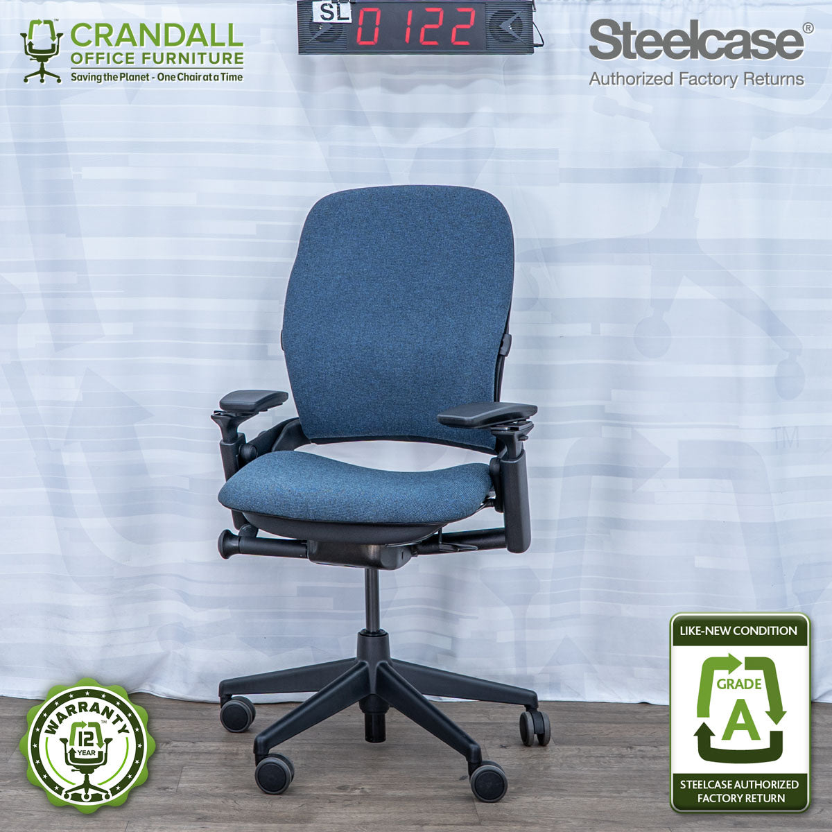 SL-0122 - Steelcase V2 Leap - Grade A