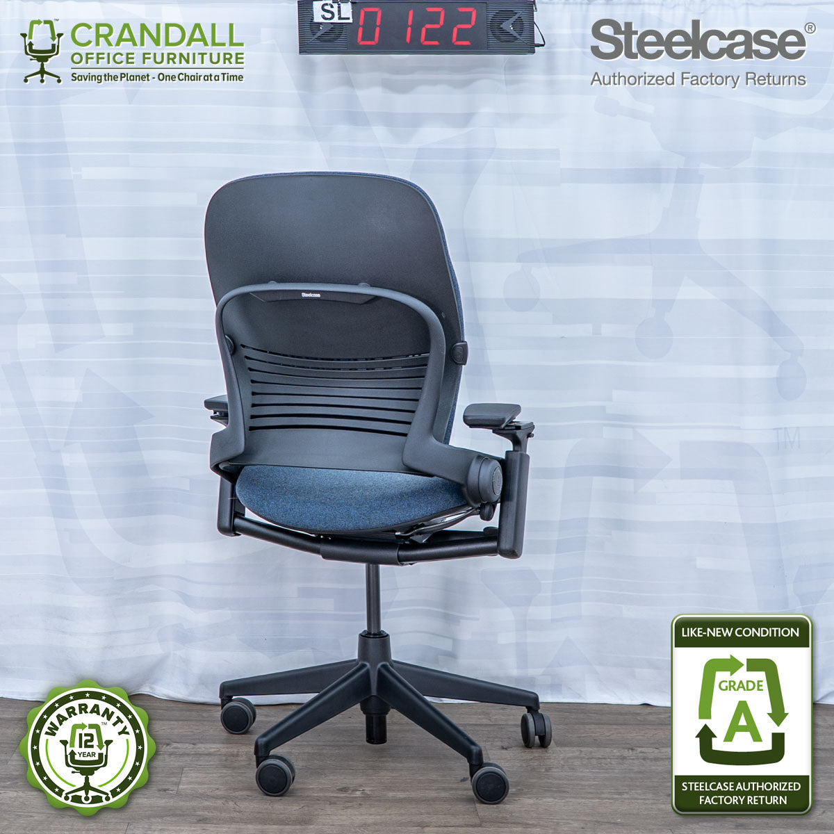 SL-0122 - Steelcase V2 Leap - Grade A