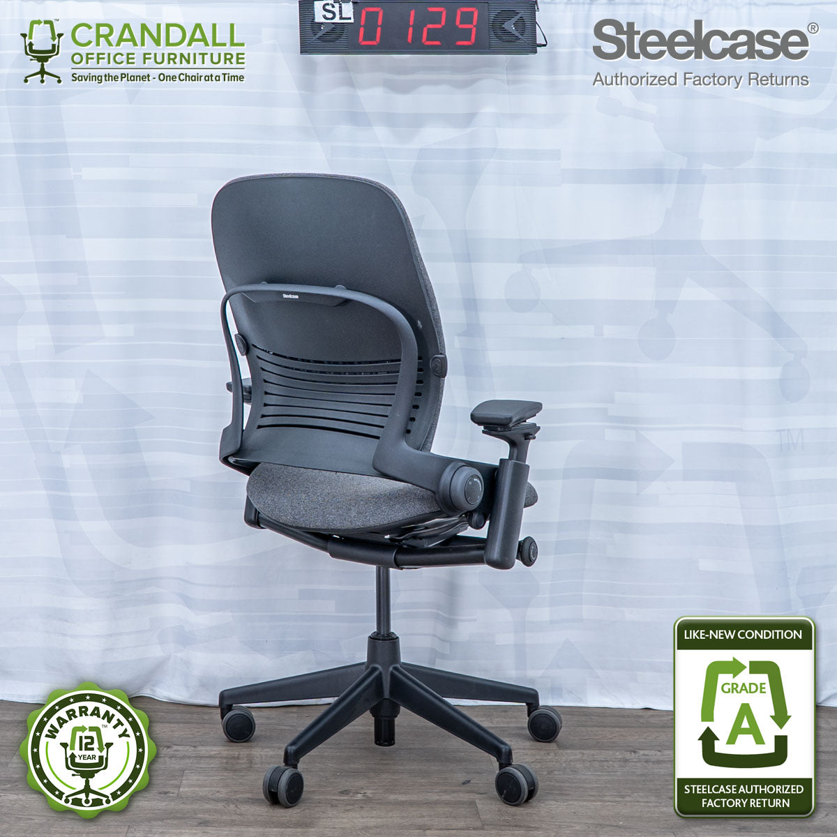 SL-0129 - Steelcase V2 Leap - Grade A