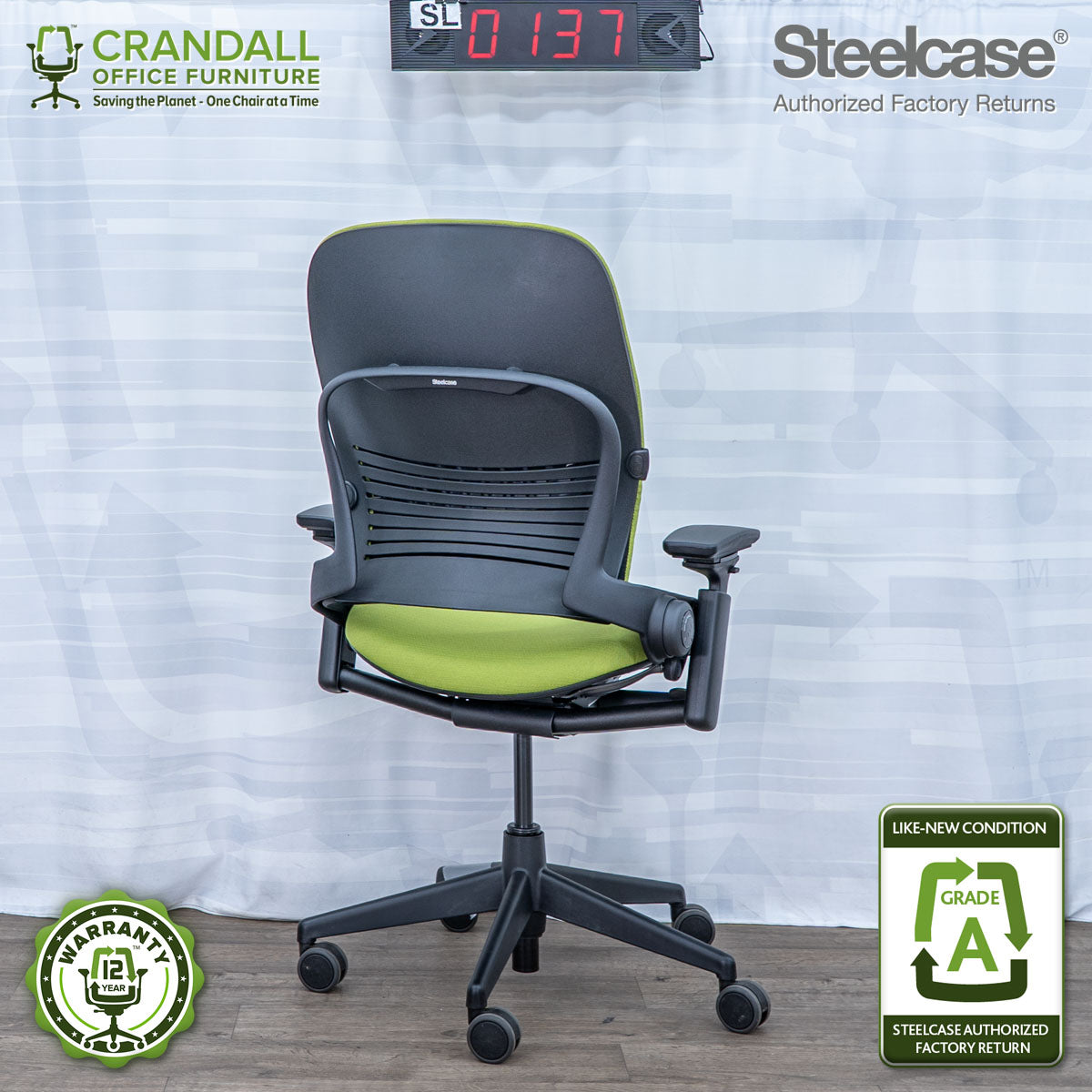 SL-0137 - Steelcase V2 Leap - Grade A