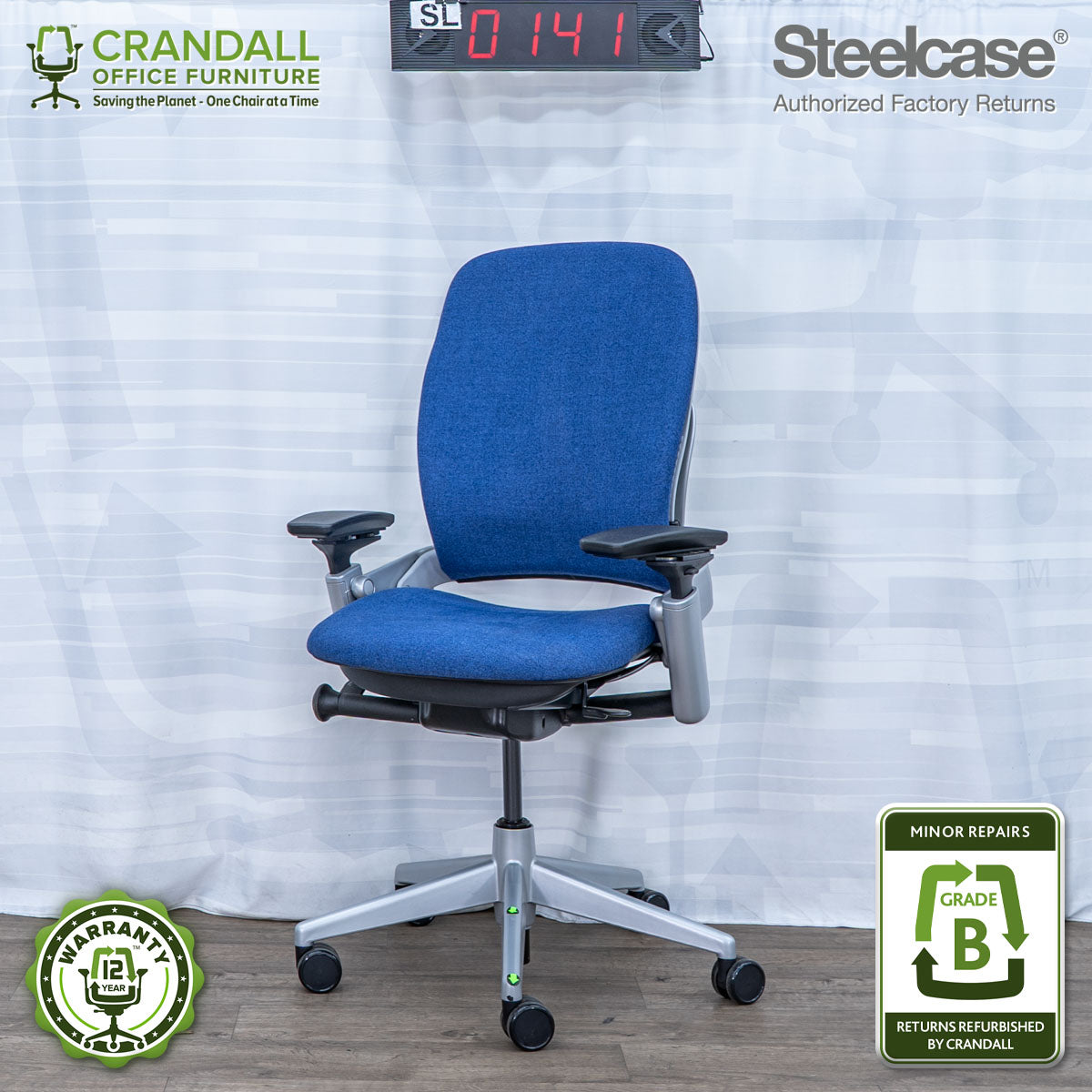 SL-0141 - Steelcase V2 Leap - Grade B
