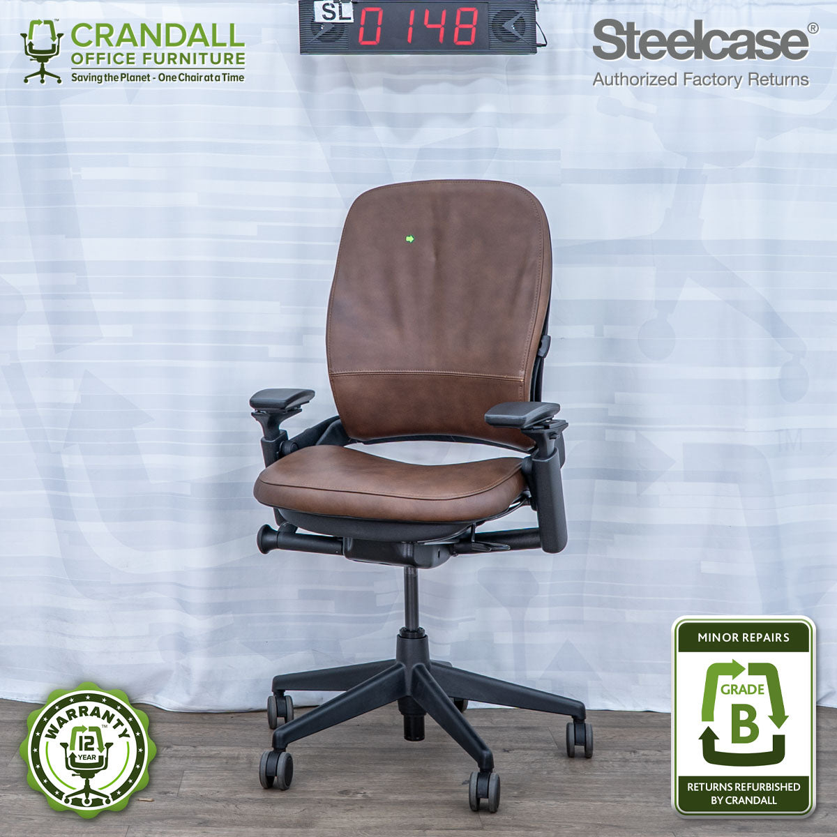 SL-0148 - Steelcase V2 Leap - Grade B