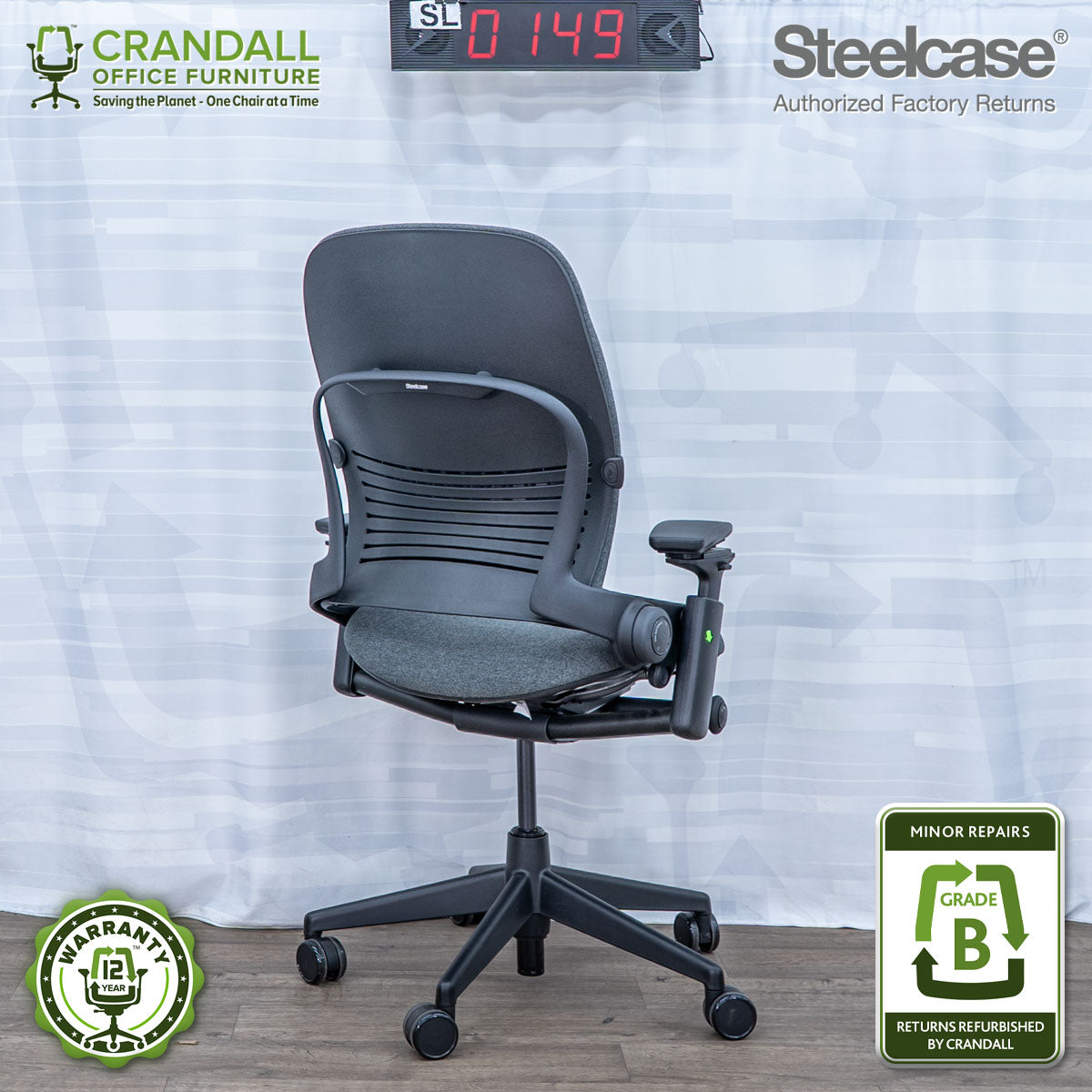 SL-0149 - Steelcase V2 Leap - Grade B