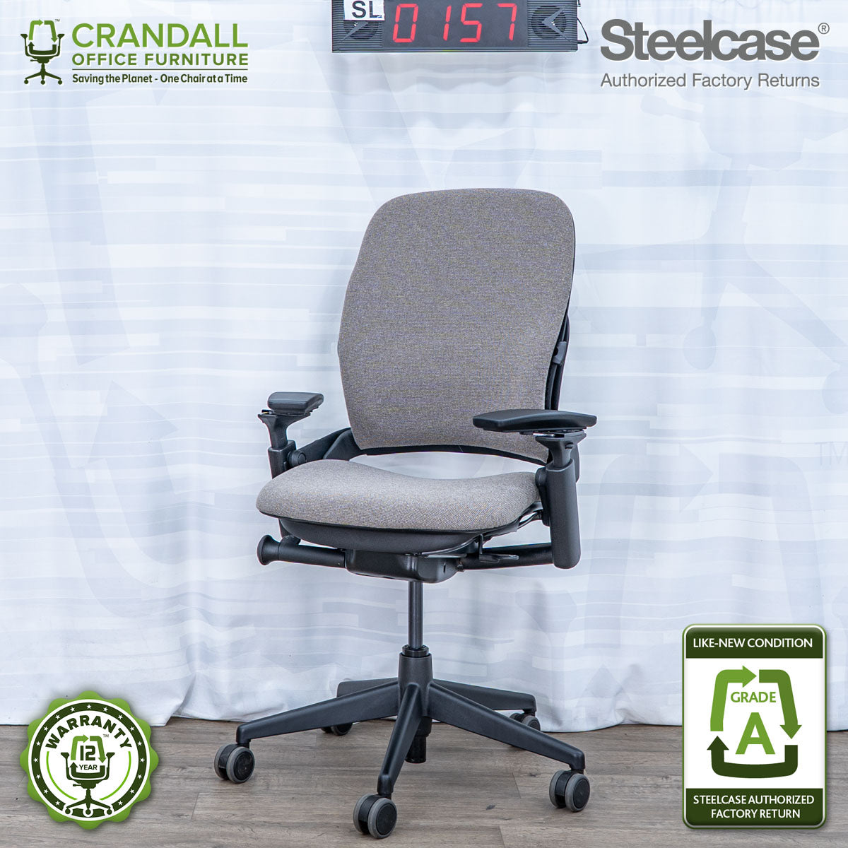 SL-0157 - Steelcase V2 Leap - Grade A