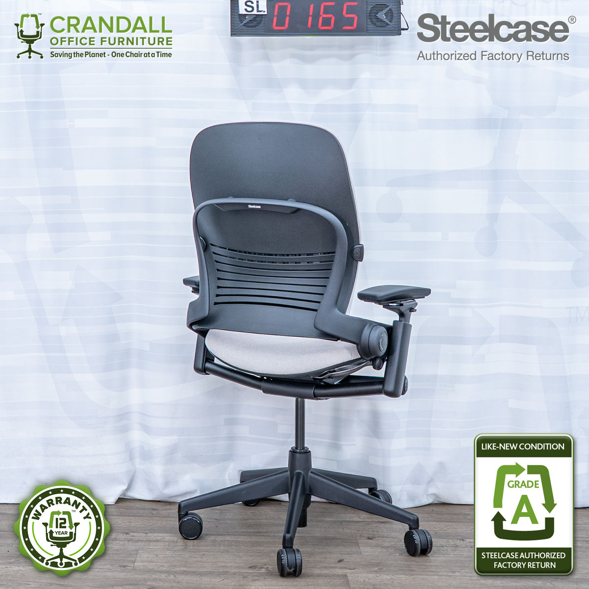 SL-0165 - Steelcase V2 Leap - Grade A