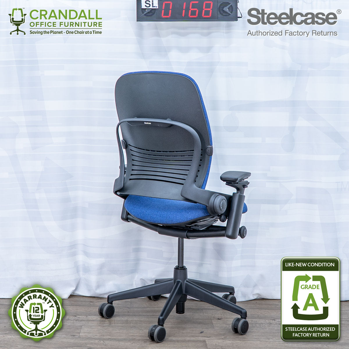 SL-0168 - Steelcase V2 Leap - Grade A