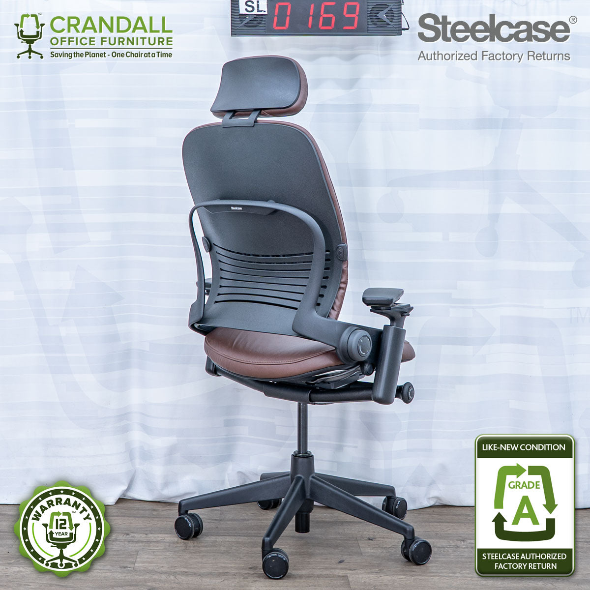 SL-0169 - Steelcase V2 Leap - Grade A