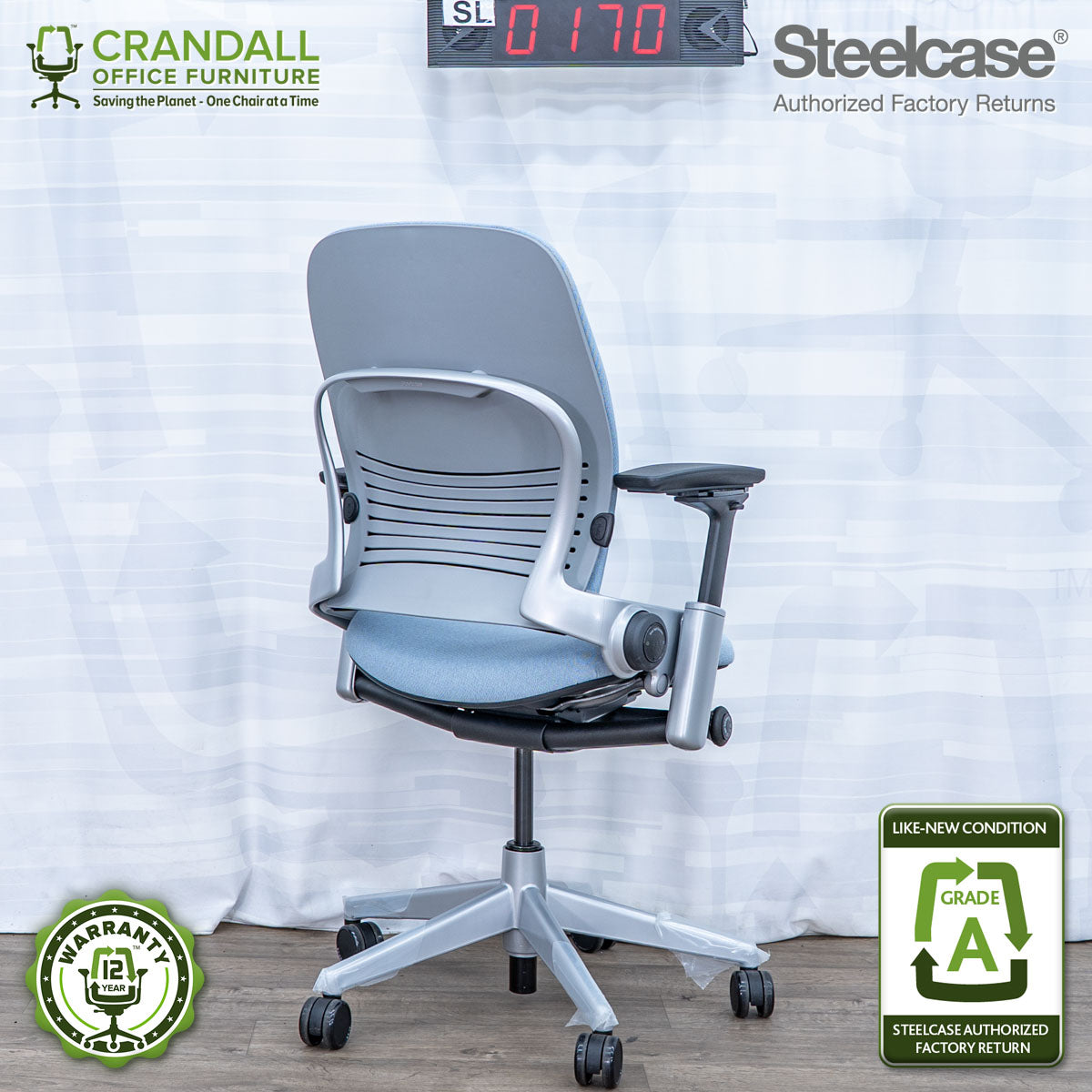 SL-0170 - Steelcase V2 Leap - Grade A