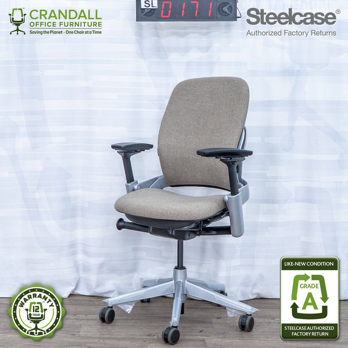 SL-0171 - Steelcase V2 Leap - Grade A