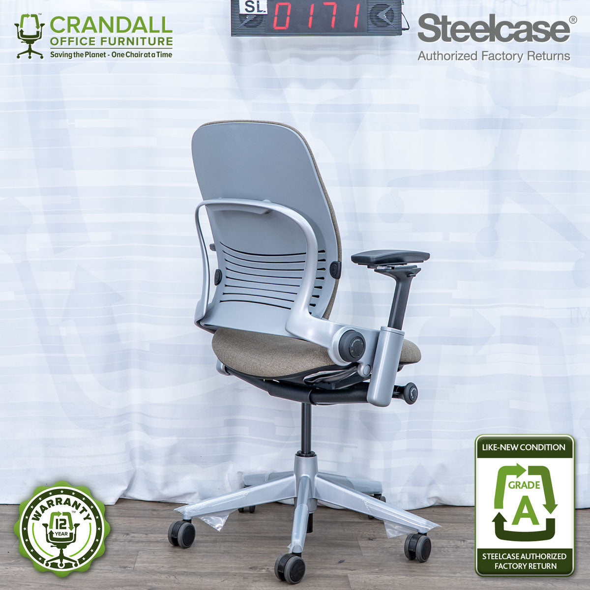 SL-0171 - Steelcase V2 Leap - Grade A